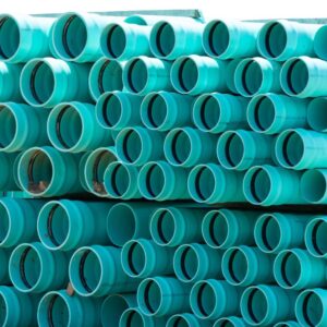 SDR35 Green Gasketed PVC Pipe