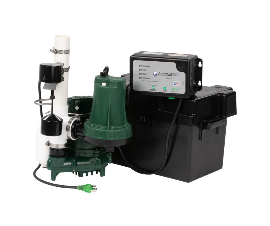Sump Pump Combo with Battery Back-Up